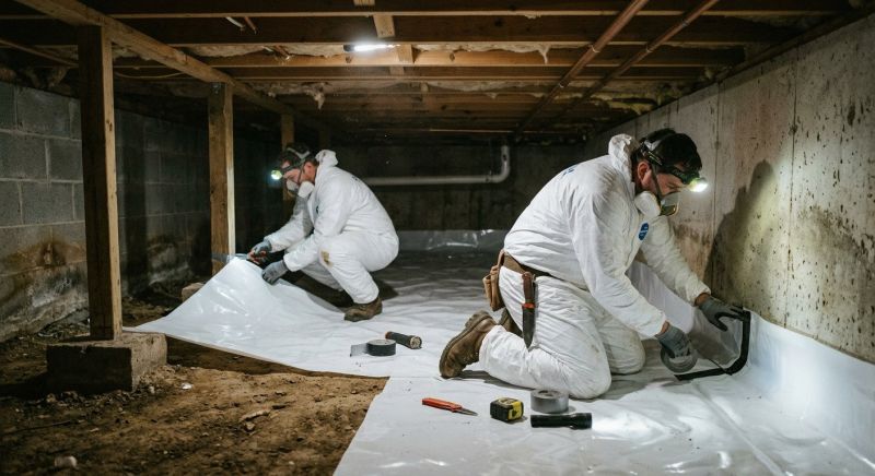 Crawl Space Remediation in Summerville, SC