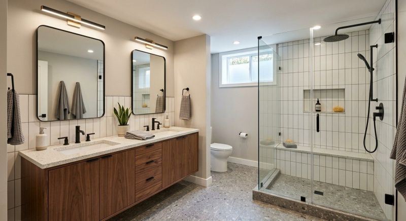 Basement Bathroom Remodeling in Bradenton, FL