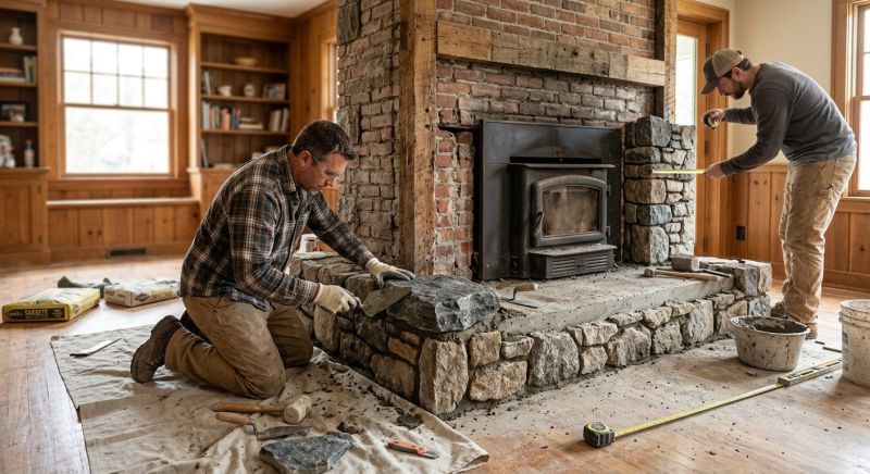 Hearth Remodeling in Houston, TX