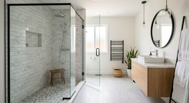Tub To Shower Conversion in Lancaster, PA